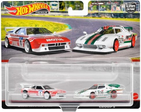 Hot Wheels Premium Car Culture 2-Pack BMW M1 Procar and Lancia Stratos Group 5 in Saudi Arabia