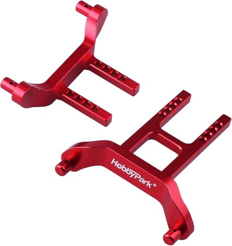 Hobbypark Aluminum Body Mounts Posts (Front & Rear), Clips, Washers for Traxxas 1/18 LaTrax Teton, Desert Prerunner, Replacement Parts of 7615 (Green) in Saudi Arabia