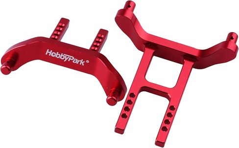 Hobbypark Aluminum Body Mounts Posts (Front & Rear), Clips, Washers for Traxxas 1/18 LaTrax Teton, Desert Prerunner, Replacement Parts of 7615 (Green) in Saudi Arabia
