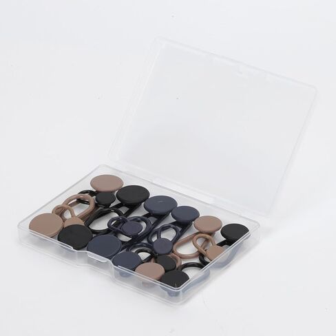 موسع زر الخصر للبنطلونات من تيون: 18 قطعة من وصلات تمديد الأزرار للجينز - موسع خصر السراويل للنساء والرجال - تمديد خصر البنطلون 0.5/1/1.4 انش - 3 الوان توسيع حزام الخصر in Kuwait