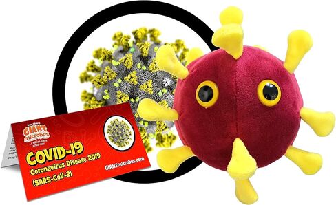 لعبة قطيفة من جاينت ميكروبس لفيروس كورونا in Saudi Arabia