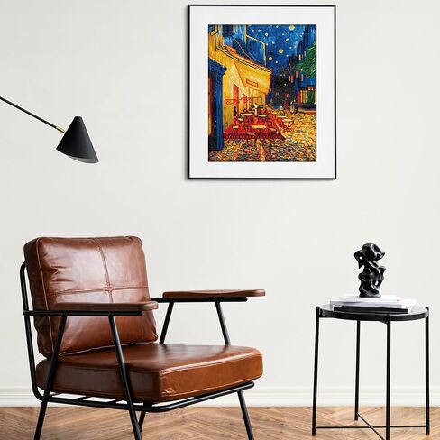 DIAMOND DOTZ ® - Cafe at Night (Van Gogh) Diamond Artwork Kit, Full Drill, Round Dotz, 8.7"x8.7", Van Gogh Diamond Painting, Van Gogh Diamond Art, Van Gogh, Van Gogh Paint by Number in Saudi Arabia