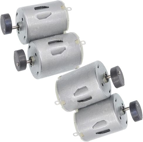 Sopepoyie Mini Vibration Motor Mini Vibration Motor DC 6V 8000RPM لاستبدال الألعاب الكهربائية - (4 قطع) in Saudi Arabia