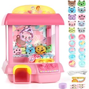 آلة مخلب سيريليم للأطفال، لعبة آلة مخلب بجهاز تحكم عن بعد 2.4 جيجا، لعبة آلة مخلب صغيرة لعبة داخلية مع نظام ذكي للموسيقى والإضاءة للحفلات، من أجل 3 4 5 6 فتيات in Kuwait