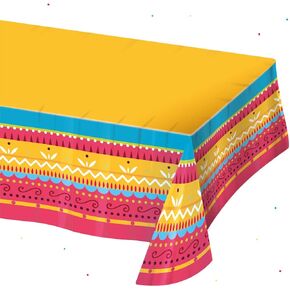 جويفل تويز مفرش طاولة من فيستا، غطاء طاولة بلاستيكي كبير جدا 108 انش × 54 انش لسينكو دي مايو تاكو ليلة عيد ميلاد مكسيكية حفلة تاكو الثلاثاء in Kuwait