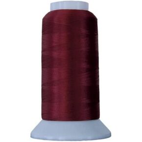 Superior Threads Bottom Line 2-Ply 60-Weight Polyester Embroidery Quilting Sewing Thread - 3,000 Yard Cone (#642 Amber)