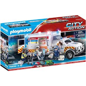 Playmobil Rescue Vehicles: Ambulance with Lights and Sound in Kuwait