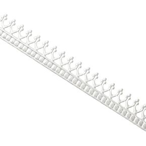5 Feet 925 Sterling Silver "Crown" Gallery Wire, Hard, Decorative Design, Bezel Strip by CRAFT WIRE in Kuwait