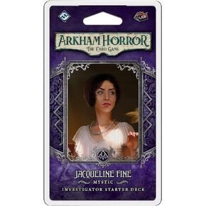 Fantasy Flight Games Arkham Horror The Card Game Stella Clark Starter Deck - Unveil a New Face in Your Adventures! Cooperative Living Card Game, Ages 14+, 1-4 Players, 1-2 Hour Playtime, Made