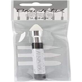Imagine Crafts Paint Brushstix Individual Mixed Media Paint Brush, No.2 Dome Tip