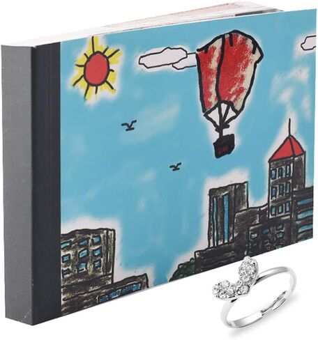 كتاب قلاب للاقتراح الإبداعي من AB Crew مع ثقوب، حلقة إخفاء، كتاب قلاب، مفاجأة، كتاب قلاب، كتاب قلاب مقترح، دعائم اقتراح لعيد الميلاد، الذكرى السنوية لعيد الحب، عيد الحب in Kuwait