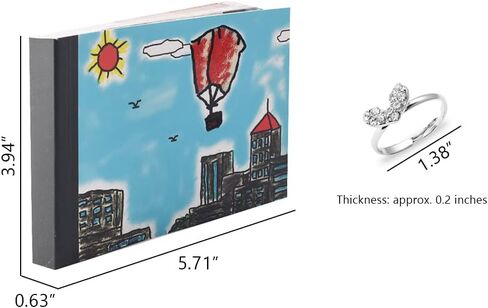 كتاب قلاب للاقتراح الإبداعي من AB Crew مع ثقوب، حلقة إخفاء، كتاب قلاب، مفاجأة، كتاب قلاب، كتاب قلاب مقترح، دعائم اقتراح لعيد الميلاد، الذكرى السنوية لعيد الحب، عيد الحب in Kuwait