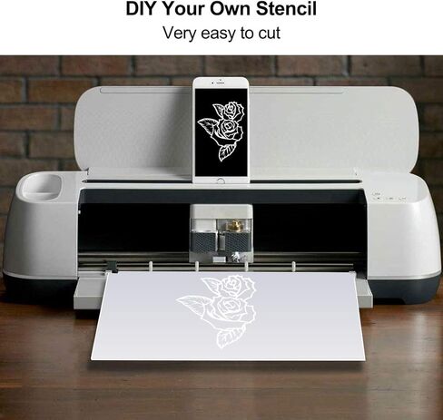 20 قطعة 6 مل 12 × 12 بوصة استنسل فارغ من مادة مايلر شفافة للاستنسل (6mil-20 قطعة) in Kuwait