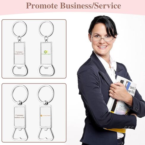 10 Piece Sublimation Keychain Blanks Products or Metal Sublimation Bottle Opener for Aluminum Heat transfers or DIY Personalized Sublimation Photos-Easy to Sublimate(Gift Box Packing) in Saudi Arabia