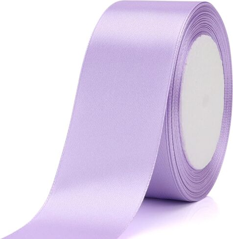 1-1/2 inch Dark Blue Solid Satin Ribbon 25 Yards 100% Polyester Fabric Soft and Durable for Wedding Invitations, Bridal Bouquets, Sewing, Party Decorations, Gift Wrapping and More in Saudi Arabia