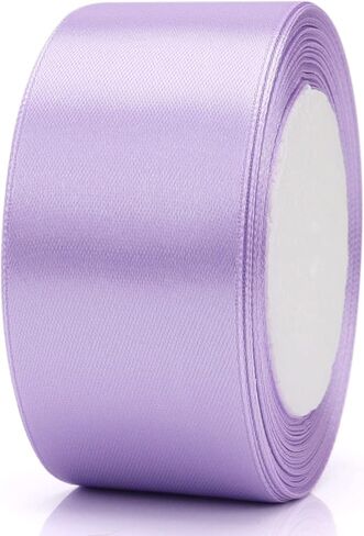 1-1/2 inch Dark Blue Solid Satin Ribbon 25 Yards 100% Polyester Fabric Soft and Durable for Wedding Invitations, Bridal Bouquets, Sewing, Party Decorations, Gift Wrapping and More in Saudi Arabia