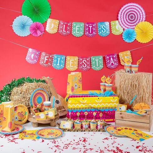 جويفل تويز مفرش طاولة من فيستا، غطاء طاولة بلاستيكي كبير جدا 108 انش × 54 انش لسينكو دي مايو تاكو ليلة عيد ميلاد مكسيكية حفلة تاكو الثلاثاء in Kuwait