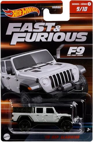 Hot Wheels -20 Jeep Gladiator -Fast & Furious (F9 The Fast SAGA) 9/10 in Saudi Arabia