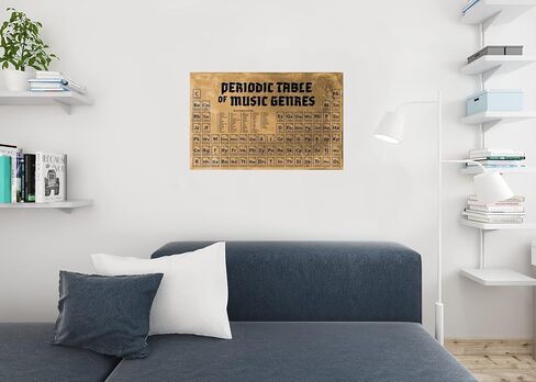 Music Inspires Me Guitar Quotes Poster Motivational Inspirational Musical Phrases Lyrics Sayings Cool Wall Art Print Poster 12x18 in Kuwait