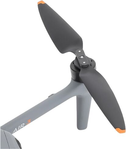 زوجان من المراوح القابلة للطي 8747F شفرات لملحقات DJI Mavic Air 3، منخفضة الضوضاء، مراوح التثبيت السريع ملحقات الطائرة بدون طيار باللون البرتقالي in Kuwait