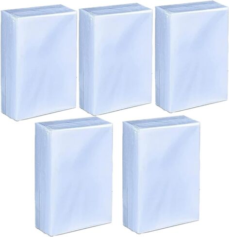 1000 قطعة من أغلفة البطاقات لبطاقات التداول، وأغلفة بطاقات بيني مناسبة للبطاقات القابلة للجمع، وبطاقات كرة القدم، والبطاقات الرياضية، وبطاقات الألعاب in Kuwait