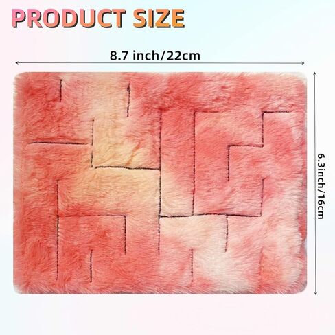 LCPQMZGH 8 قطع من حصيرة المتاهة الرخامية ألعاب تخفيف التوتر الحسية لتخفيف التوتر والقلق وتحسين التركيز (8.7 × 6.9 بوصة) in Kuwait