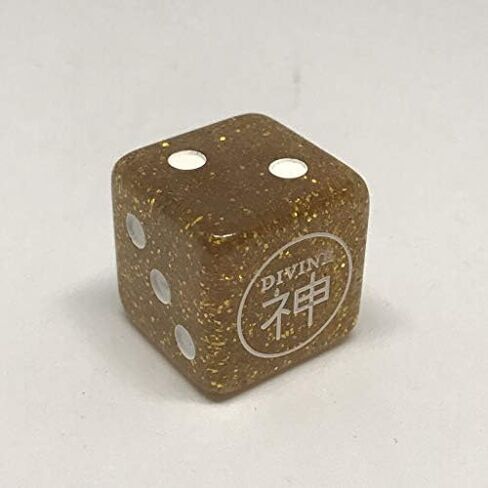 Championship Series Dice Game Set Replica - Divine & YCS Logo Engraved Dice Set of 2 for TCG in Kuwait