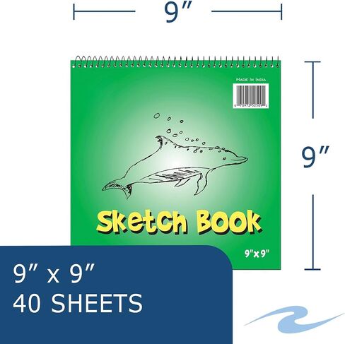 كتاب رسم الأطفال روارينج سبرينج 22.86 سم × 22.86 سم، 40 ورقة in Saudi Arabia