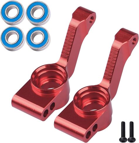 ناقلات محور خلفي من الألومنيوم جزء علوي 1952 لشاحنات تراكساس 4×4 بمقياس 1/10، باللون الأحمر in Kuwait