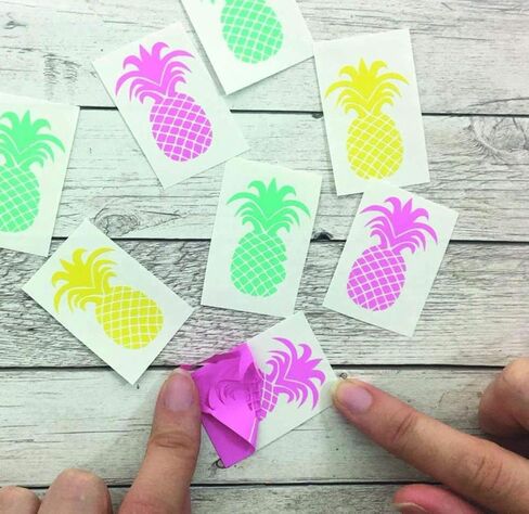 أوراق فينيل بيج من كرافتبابلز - متينة ولاصقة ولامعة ومقاومة للماء | (10) 30.48 سم × 30.48 سم - للحرف اليدوية والكريكوت والصورة الظلية والتعبيرات والكاميو والعلامات in Kuwait