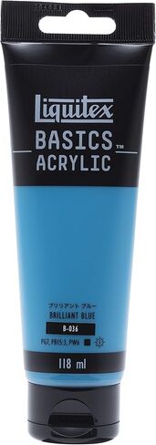 LIQUITEX، أساسيات طلاء الأكريليك B-065، تيتانيوم أبيض، 4.0 أونصة سائلة (118 مل) in Kuwait