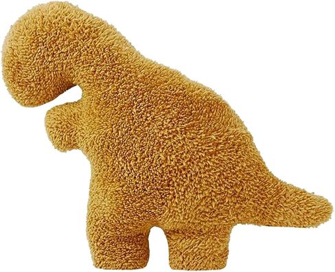 YOMOTREE Dino Chicken Nugget Plush، وسادة قطع الدجاج الناعمة على شكل ديناصور لهدايا عيد الميلاد، ديكورات الحفلات ذات الطابع الديناصور (Dino-C-Large) in Kuwait