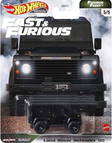 Hot Wheels Premium Fast & Furious Fleet Complete Set of 5 Diecast Vehicles from GBW75-956N Release in Saudi Arabia