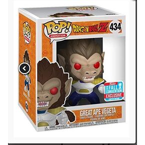 NYCC 2018 - فانكو POP! الرسوم المتحركة: Dragonball Z - Great Ape Vegeta [6 بوصة] #434 - حصري مشترك! in Kuwait