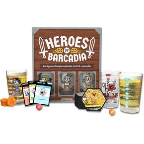 HEROES OF BARCADIA Board Game: A Dungeon Exploration Drinking Games | NEW 1st EDITION! | The First Ever Liquid Life Battle Damage System Board Games for Adults | DnD Gameplay with DnD Dice and Drinks! in Saudi Arabia