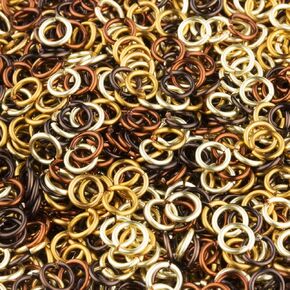 مجموعة حلقات القفز النحاسية من Weave Got Maille، مقاس 18 - 5 مم من Treasure - 1 أونصة in Kuwait