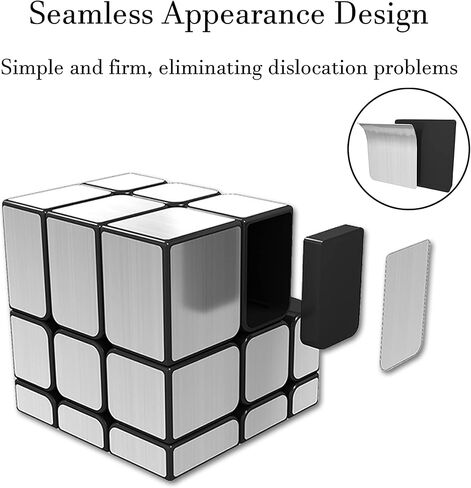 Shengshou 3x3x3 أحجية مكعب مرآة سحرية فضي in Kuwait