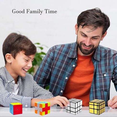 Shengshou 3x3x3 أحجية مكعب مرآة سحرية فضي in Kuwait