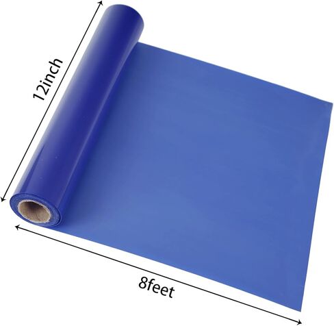 Guangyintong 3D Puff Heat Transfer Vinyl - 12 بوصة × 8 أقدام منتفخ HTV فينيل - حديد منتفخ على لفافة الفينيل للقمصان (أبيض) in Kuwait