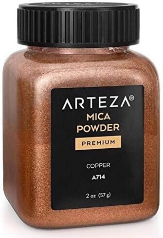 مسحوق ميكا من أرتيزا لراتنج الإيبوكسي، 35 لونًا، زجاجات 0.35 أونصة، لوازم فنية لصنع الشموع والحرف اليدوية in Kuwait