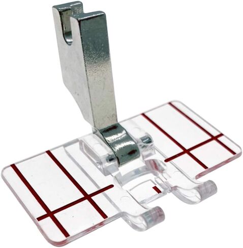DREAMSTITCH P60621 High Shank Border Guide Presser Foot for All High Shank Babylock,Brother,Husqvarna Viking,Janome,Juki,Pfaff,Singer High Shank Sewing Machine P60621 in Saudi Arabia