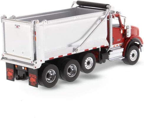 1:50 انترناشيونال HX620 مع محور دفع - غطاء محرك مفتوح - محرك كومينز - أبواب مفتوحة وداخلية + هيكل ثور كابينة تفريغ - احمر + تفريغ - سلسلة نقل ماسترز 71076 in Saudi Arabia