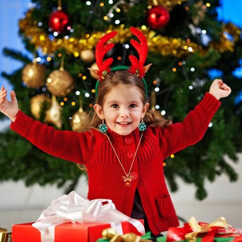 خرز الكريسماس لصنع المجوهرات على شكل ندفة ثلج لطيفة وشجرة عيد الميلاد والرنة وقصب الحلوى لعطلة اكس ماس والاقراط والاساور والمجوهرات in Kuwait