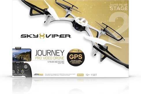 Sky Viper Journey GPS Drone White/Black in Kuwait