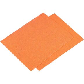 MECCANIXITY Glitter EVA Foam Sheets Black 10.8x8.4 Inch 1.5mm for Arts and Crafts Pack of 2