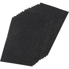 PATIKIL Glitter EVA Foam Sheets Soft Paper Non-Adhesive 11.8 x 7.8 Inch Black for DIY Projects Pack of 10 in Kuwait