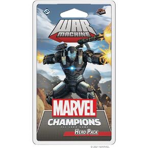 Marvel Champions The Card Game War Machine HERO PACK - Superhero Strategy Game, Cooperative Game for Kids and Adults, Ages 14+, 1-4 Players, 45-90 Minute Playtime, Made by Fantasy Flight Games in Kuwait