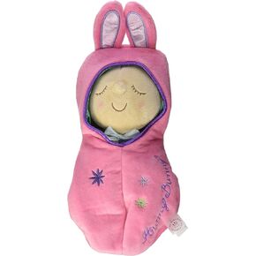 Manhattan Toy Snuggle Pod Hunny Bunny Beige First Baby Doll with Cozy Sleep Sack for Ages 6 Months and Up