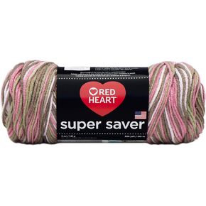 Red Heart Super Saver Yarn-Pink Camo in Kuwait