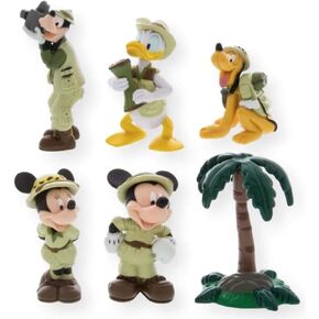 Disney Parks Exclusive - Cake Topper Figures - Mickey and Friends On Safari in Kuwait